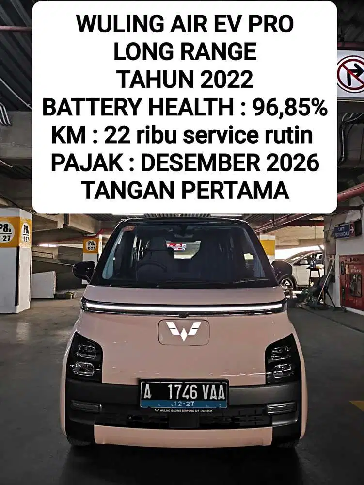 Wuling Air EV Pro Long Range 2022 Low KM