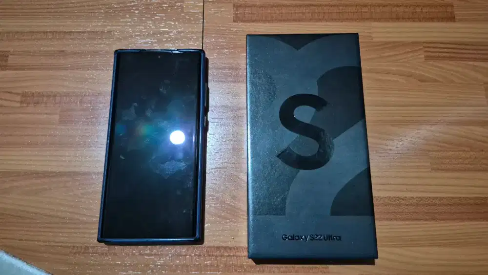 Samsung S22 Ultra 128GB/8GB Black (Jual Cepat)
