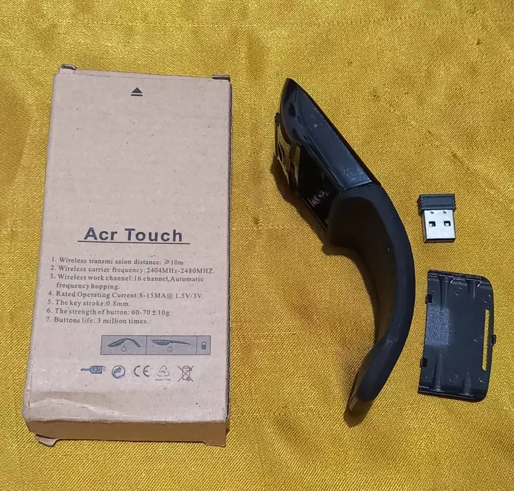 Wireless Mouse,O8I3IO7 55OOO Merk Arc Touch,bisa di tekuk,Brg.Baru,NET