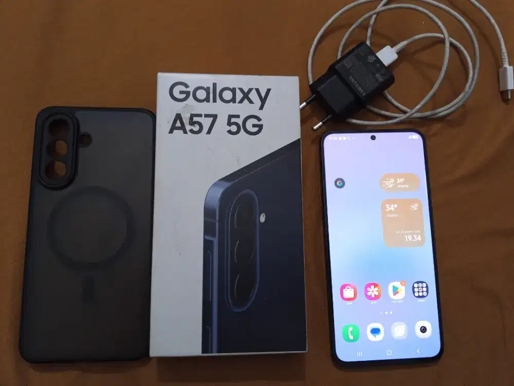 Siapa cepat Samsung a57 ram 8gb/256gb fullset