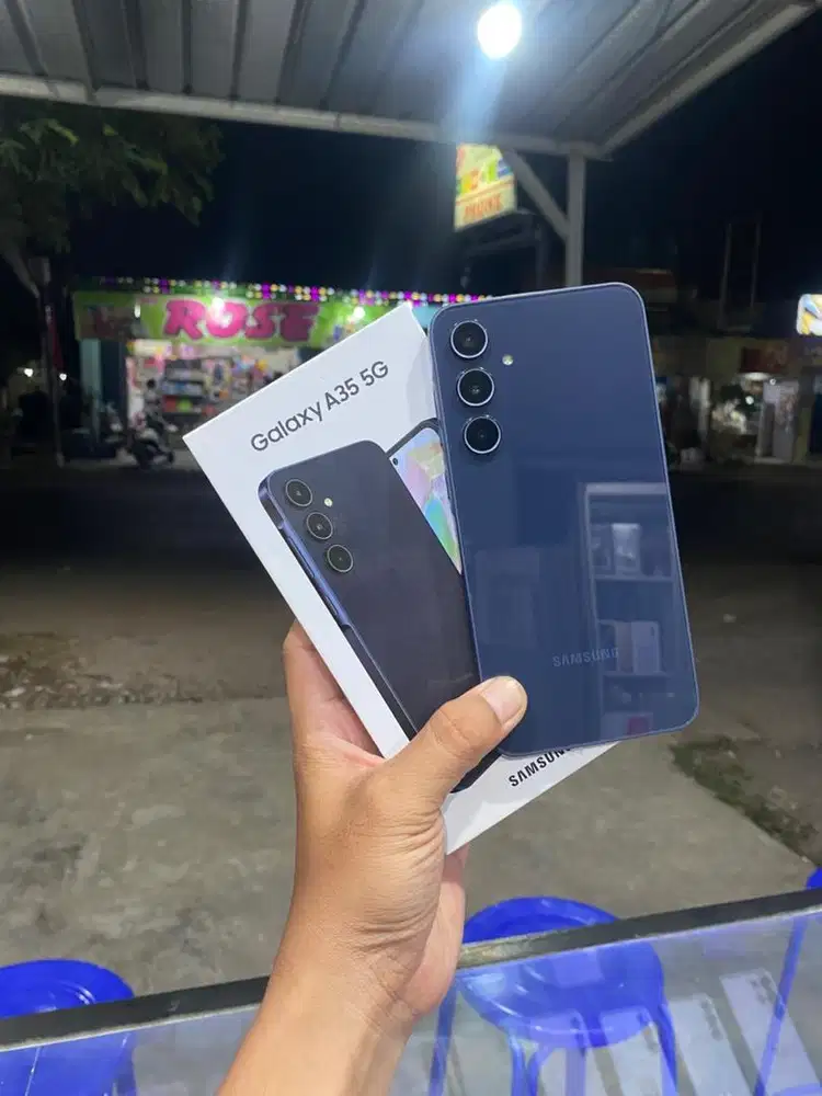 Samsung A35 5G 8/256gb Second Lengkap Ori