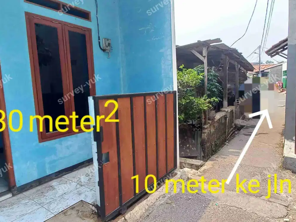Rumah baru Lt 30 m2 belakang Permata  Bintaro Jaya sek - 9