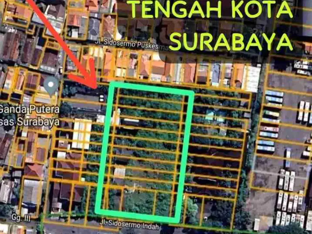 Jual Tanah Strategis Nol jalan Raya Sidosermo Surabaya*
Lokasi dekat Hotel Luminor, Terminal Purabaya, MERR,Toll, Bandara Juanda dll