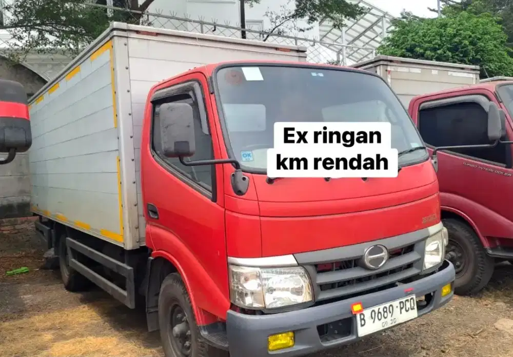 CDE Long Hino dutro 110SDL Km rendah 2020 box alumunium engkel