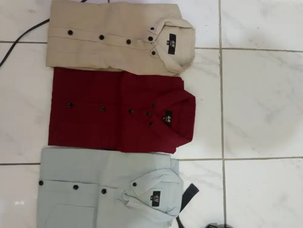 Kemeja H&M 3 Warna