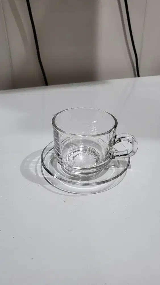 Cangkir teh berikut piring 10Set