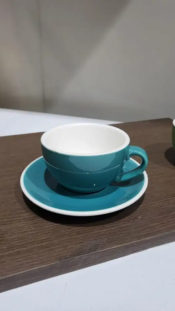 Cangkir kopi 20set-biru tosca