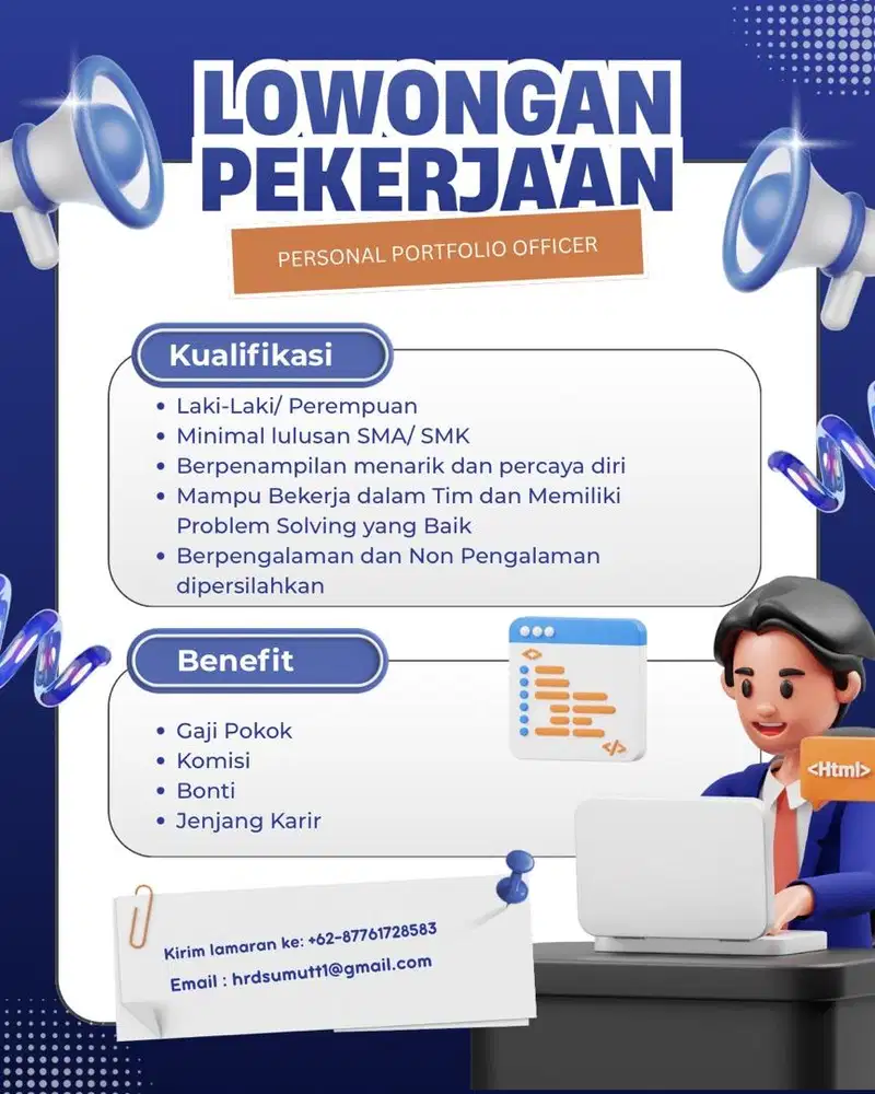 LOWONGAN PEKERJAAN MEDAN