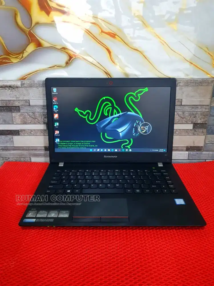LAPTOP LENOVO E13 I CORE I7 IRAM 8 SIAP PAKE WIN 11