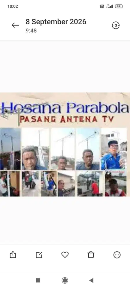 Ahli pasang Antena TV Serpong