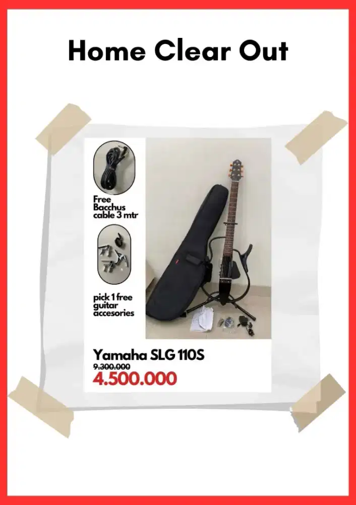 Gitar Yamaha SLG 110S