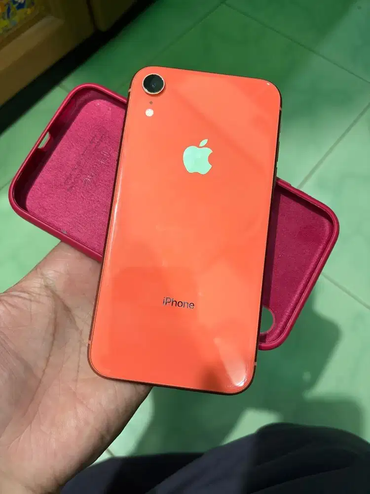 ip xr 256gb coral lengkap all op