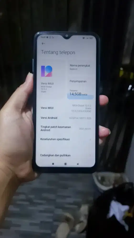 Redmi 9 ram 4/64gb