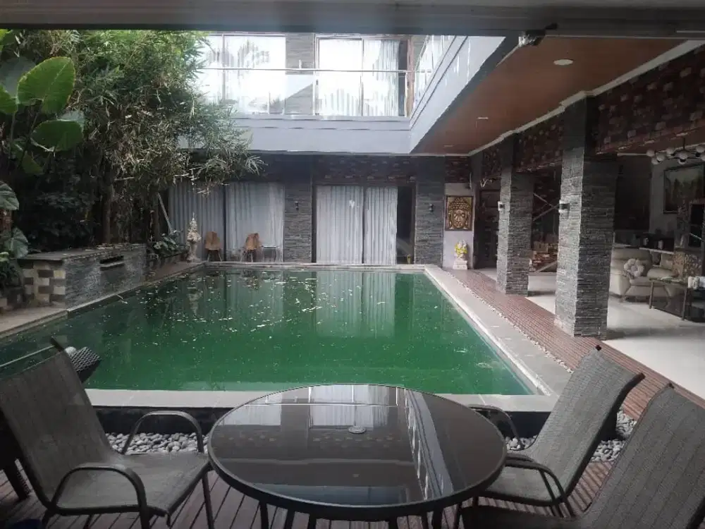 Rumah Lux Mewah 3 Lantai Furnish View Bagus di Setiabudhi Lembang
