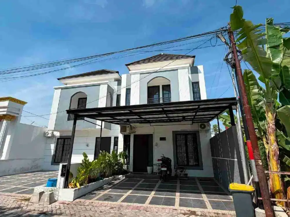 Rumah 2 Lt Semi Furnished di Grand Royal Kenanga, Sembungharjo, Genuk