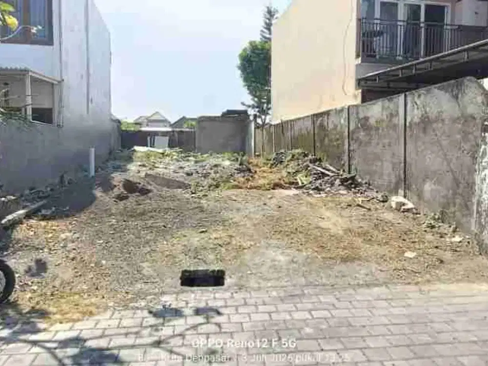 Tanah Tukad Balian Zona Kuning 1.5 are akses Bagus Tukad Balian Renon Dkt Sanur Denpasar