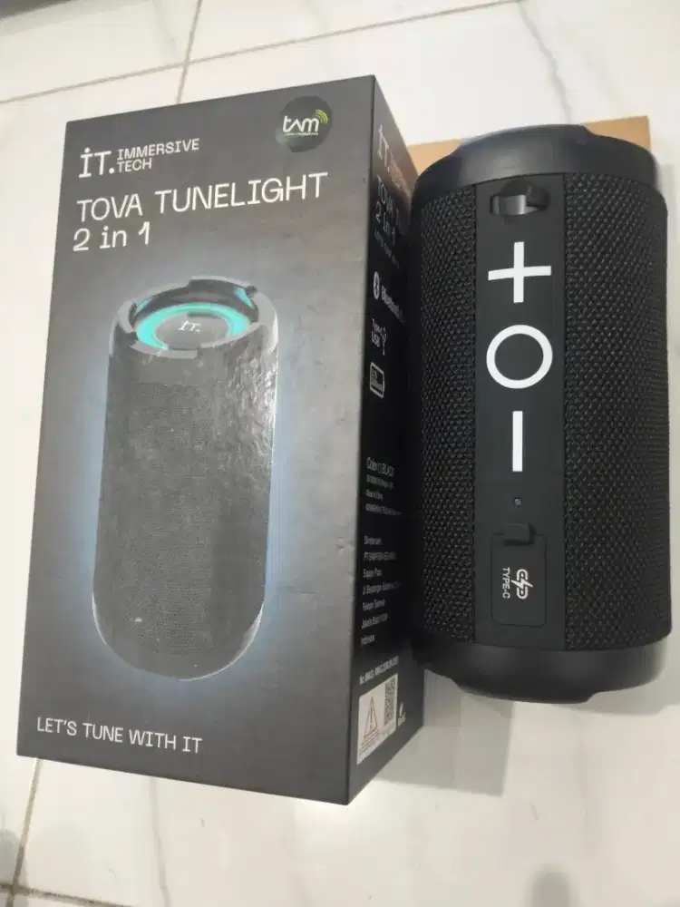 Bluetooth Speaker IT TOVA TUNELIGHT 2IN1