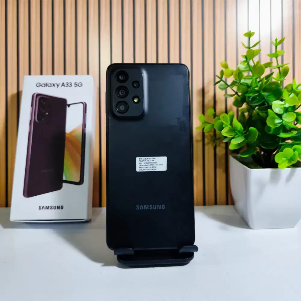 Samsung A33 5G 8/256 fullset mulus