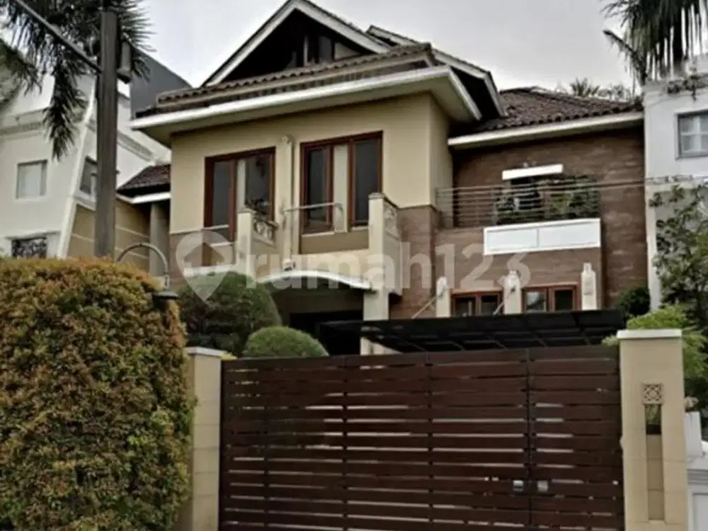 Rumah Mewah Furnished di Puri Indah, Jakarta Barat
