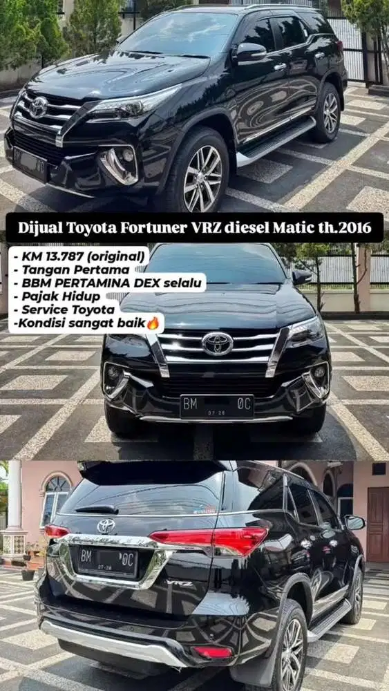 Toyota Fortuner 2016 Diesel