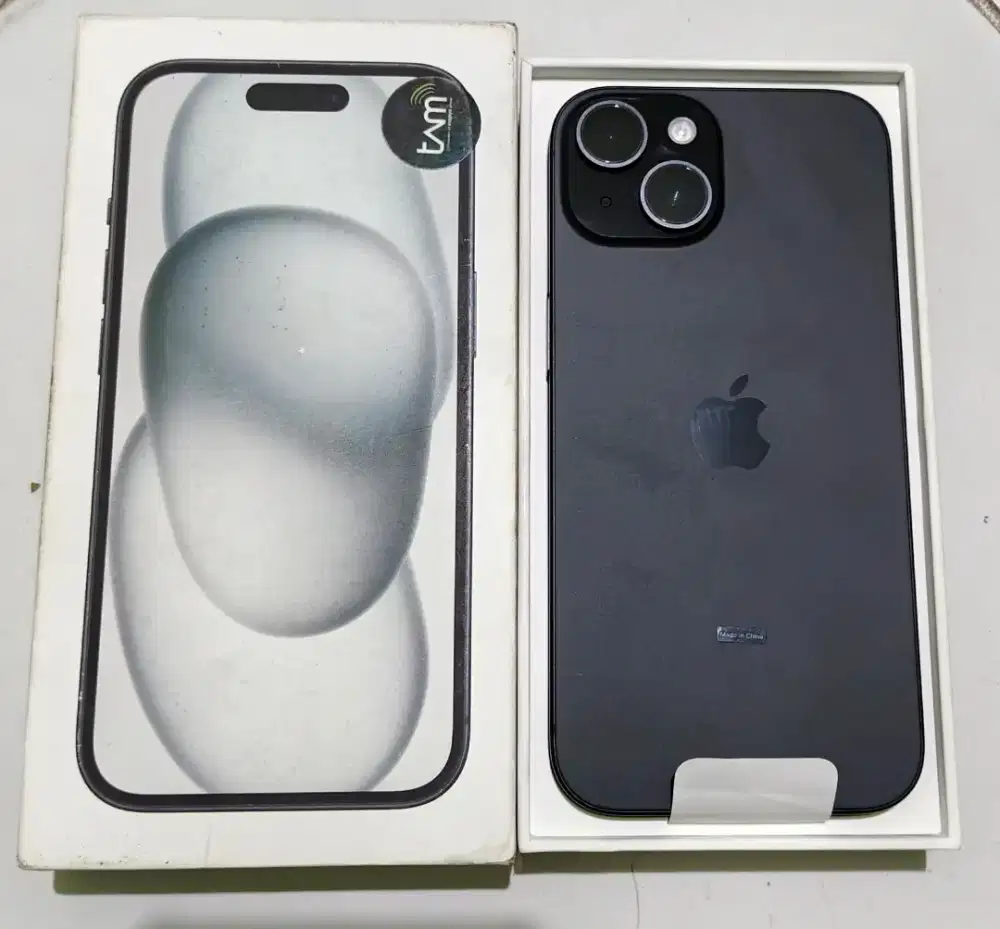 iphone 15 128 black ibox bh 100