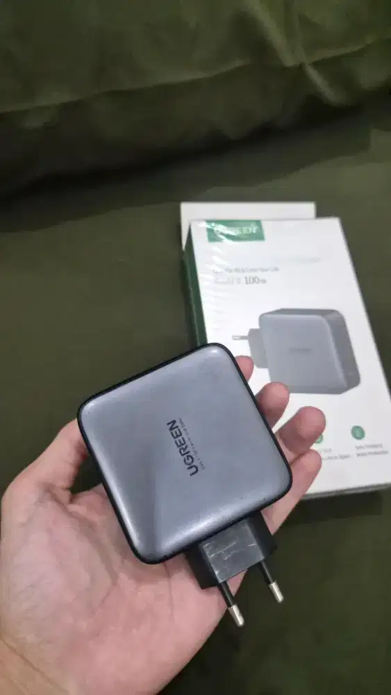 Charger UGREEN 100W Kepala Casan