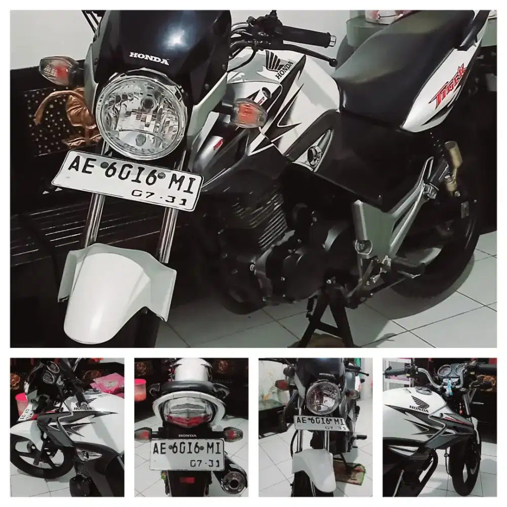 HONDA TIGER 2013 ALBINO ISTIMEWA PJK PLAT BARU 2031