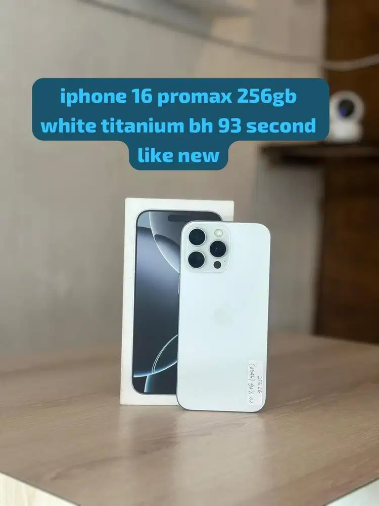Iphone 16 promax 256gb bcukai