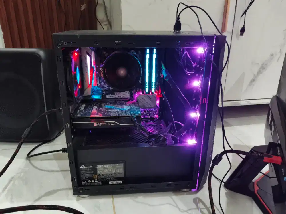 PC gaming Ryzen 5 3600 Radeon RX 570 Ram 16GB SSD M.2 250GB