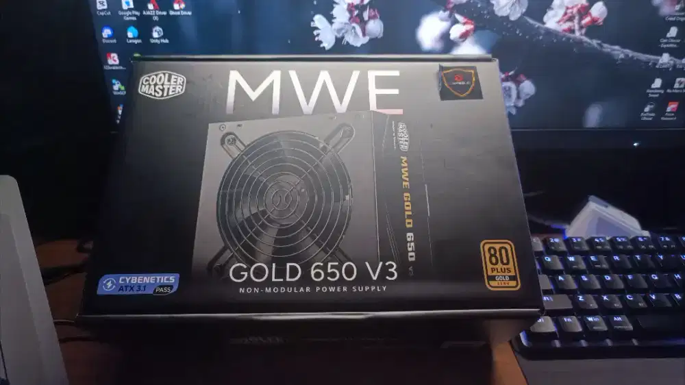 Psu mwe 650w v3 gold baru - dijual karena ternyata fannya berisik