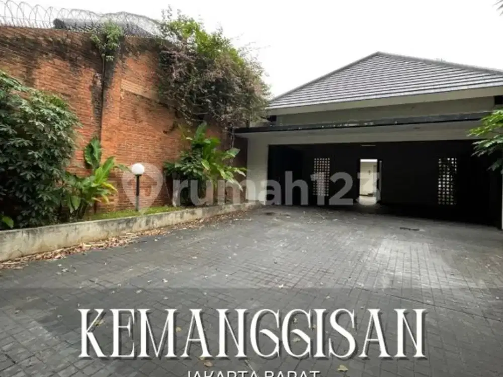Disewakan Tanah+Bangunan di Kemanggisan