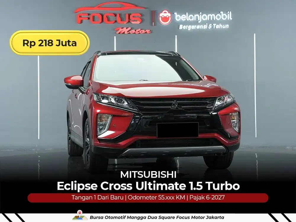 [GARANSI 5THN] Mitsubishi Eclipse Cross Ultimate Turbo 2019/2020/2021