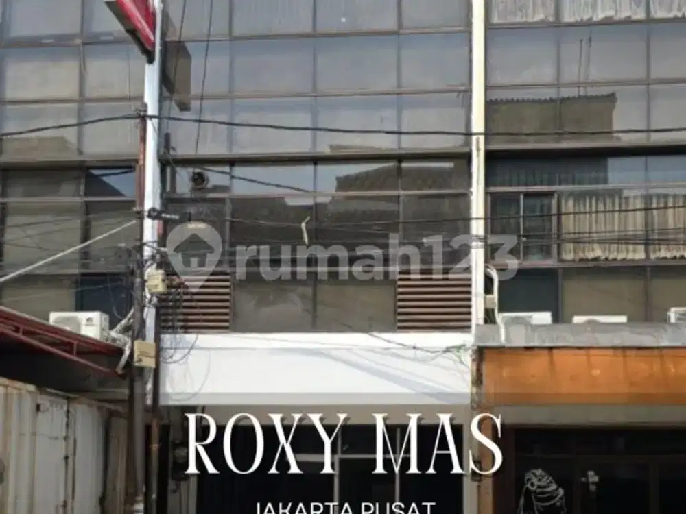 Dijual Murah Ruko Siap Pakai Roxy Mas - Lokasi Strategis