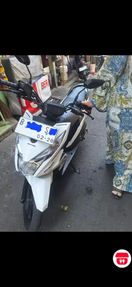 Beat Street Warna Putih ,Pajak Hidup ,Surat -Surat Lengkap