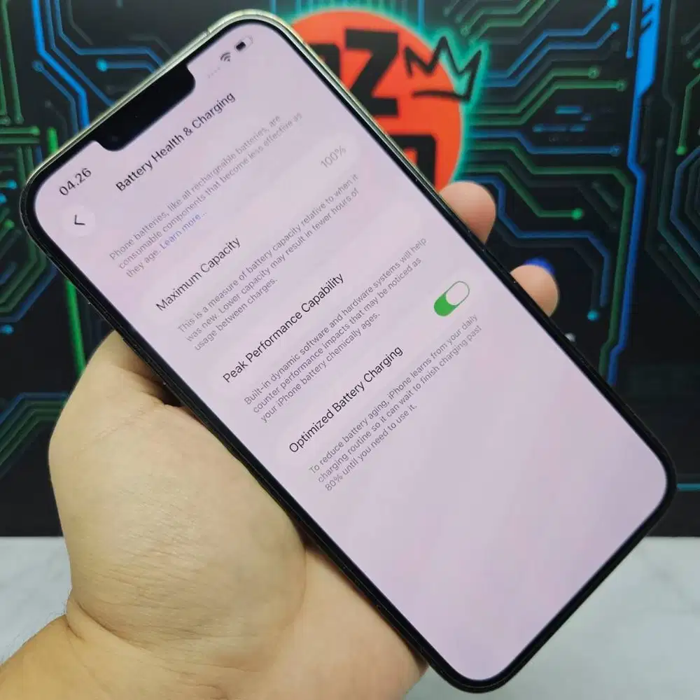 Iphone 13 Pro Max 128GB Alpine Green Resmi Fullset No Minus