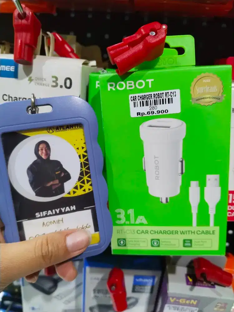 CAR CHARGER ROBOT RT-C13 | ATLANTIS DAHSYAT