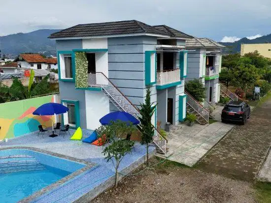 Dijual Villa Penginapan Maulana Hills Maribaya Lembang LT ±2.990 m²