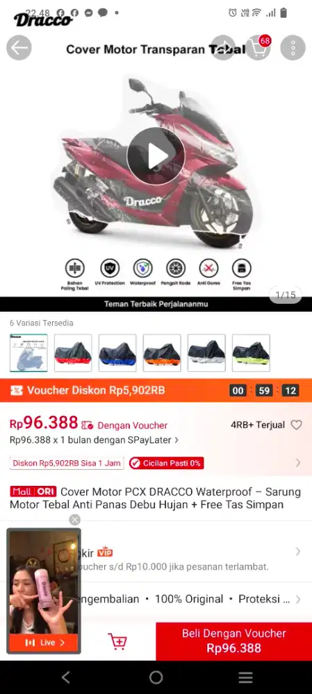 Cover mobil dan motor