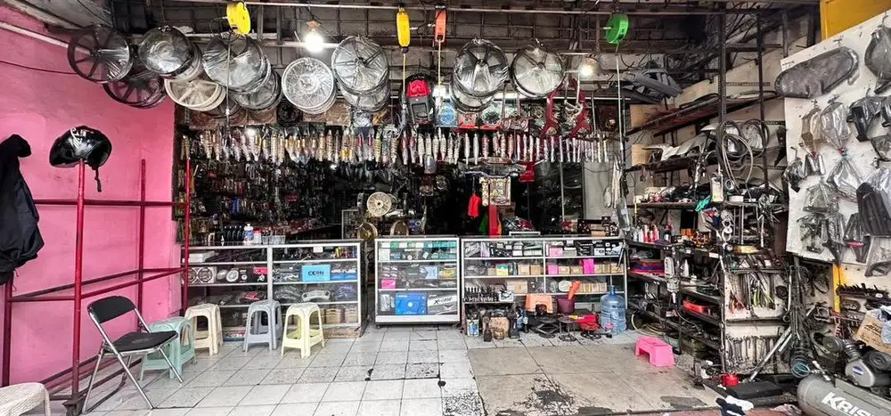 Over bengkel motor toko sudah diperpanjang satu tahun