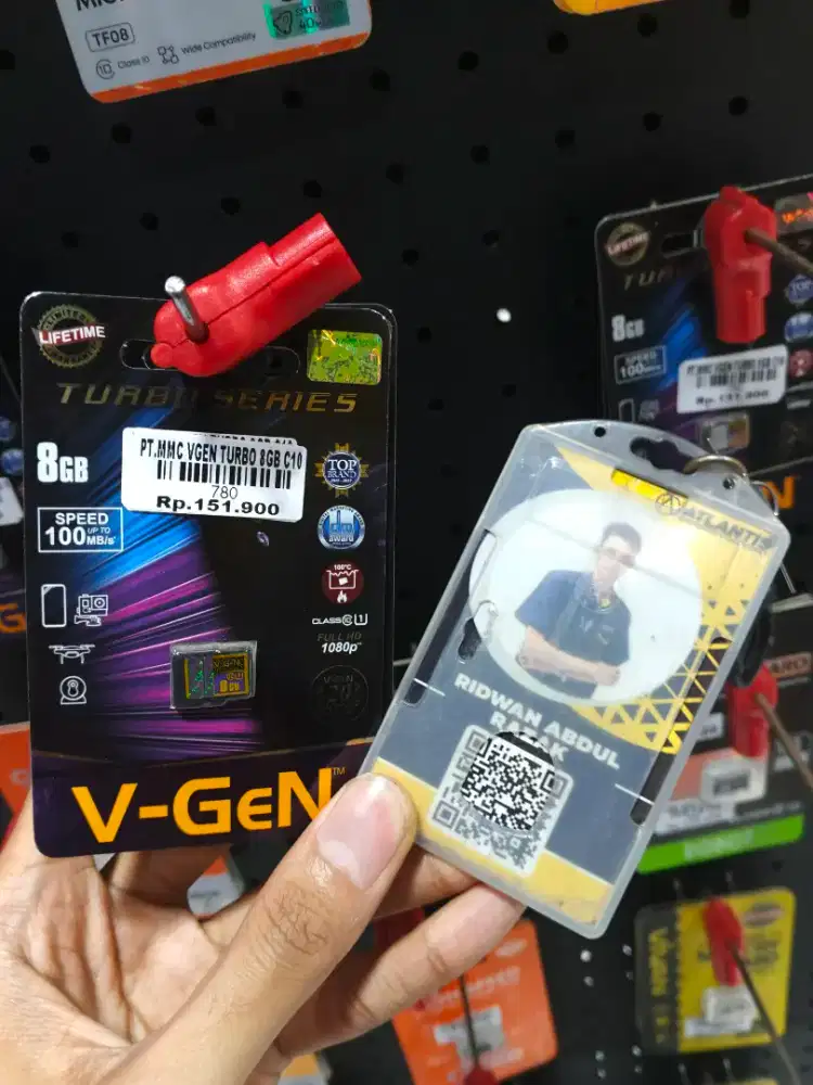 PT MMC VGEN TURBO 8GB C10 | ATLANTIS DAHSYAT