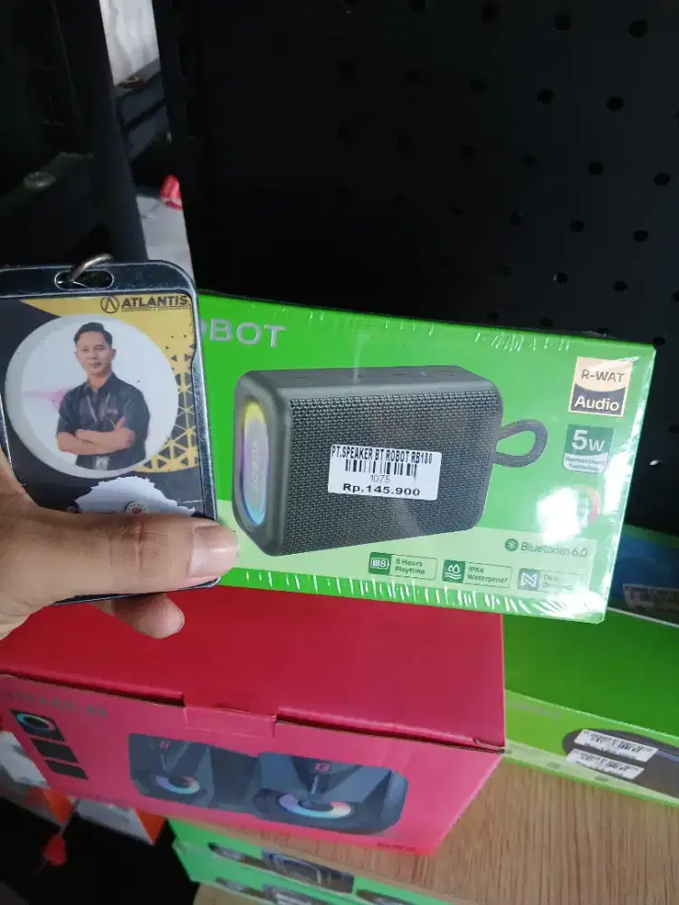 SPEAKER BT ROBOT RB180
ATLANTIS DAHSYAT