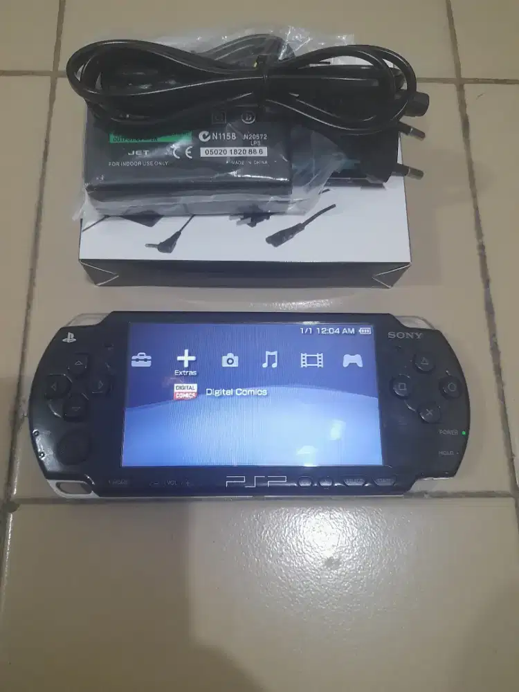 Psp Slim Seri 2000 Memory 8gb Full game