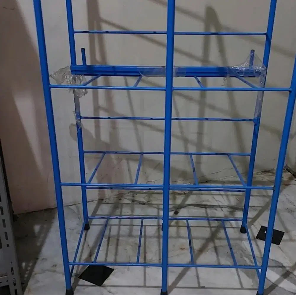 jual rak gallon besi susun 8 galon bekas 