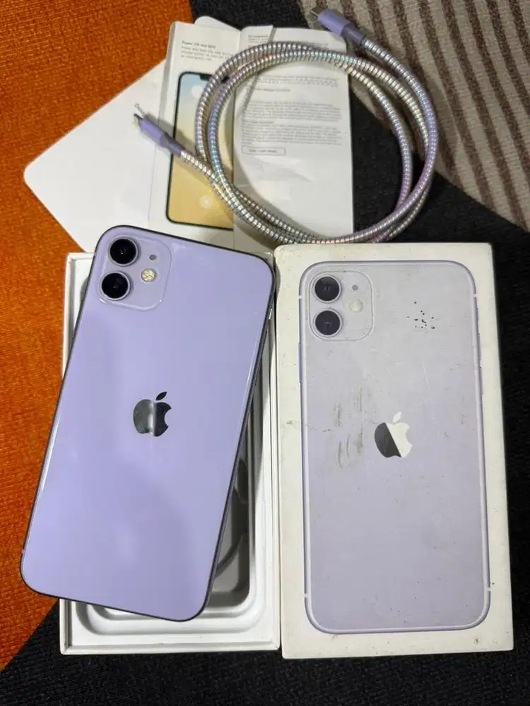 Iphone 11 128gb Purple regist