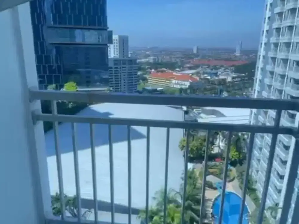 350K/Hari Apartemen Tanglin Studio Full Furnish Lantai 15 View City Sby Barat