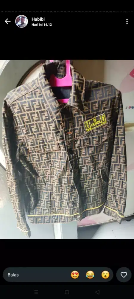 Jaket original fendi