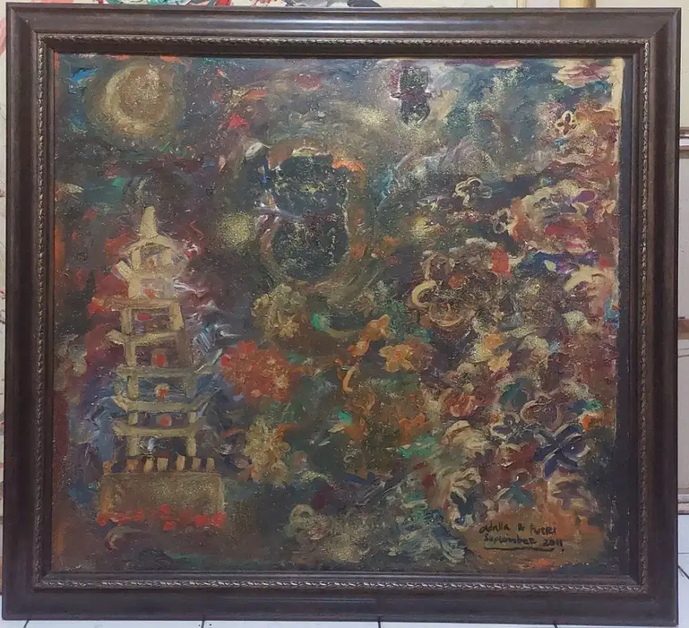 Dijual lukisan lokasi jakarta timur
