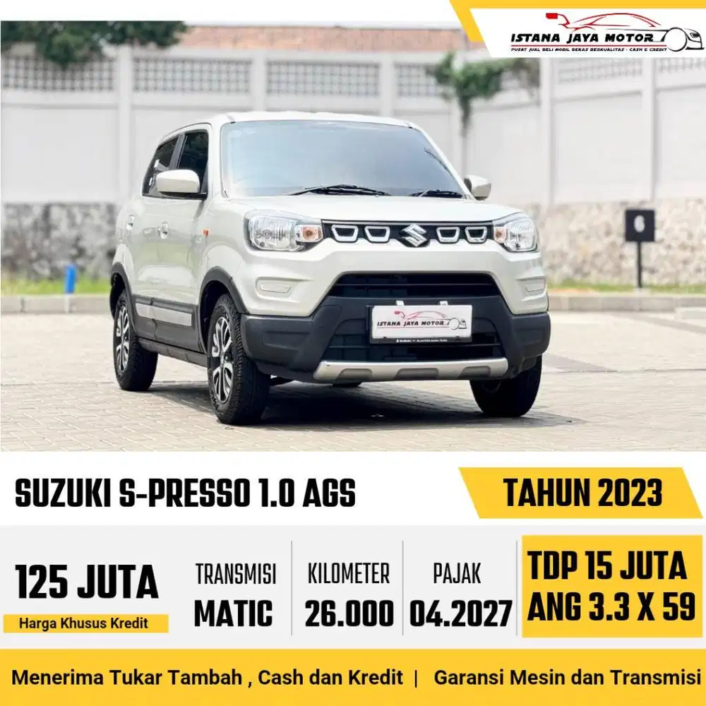 [LOW KM] Suzuki S-Presso 1.0 AGS 2023