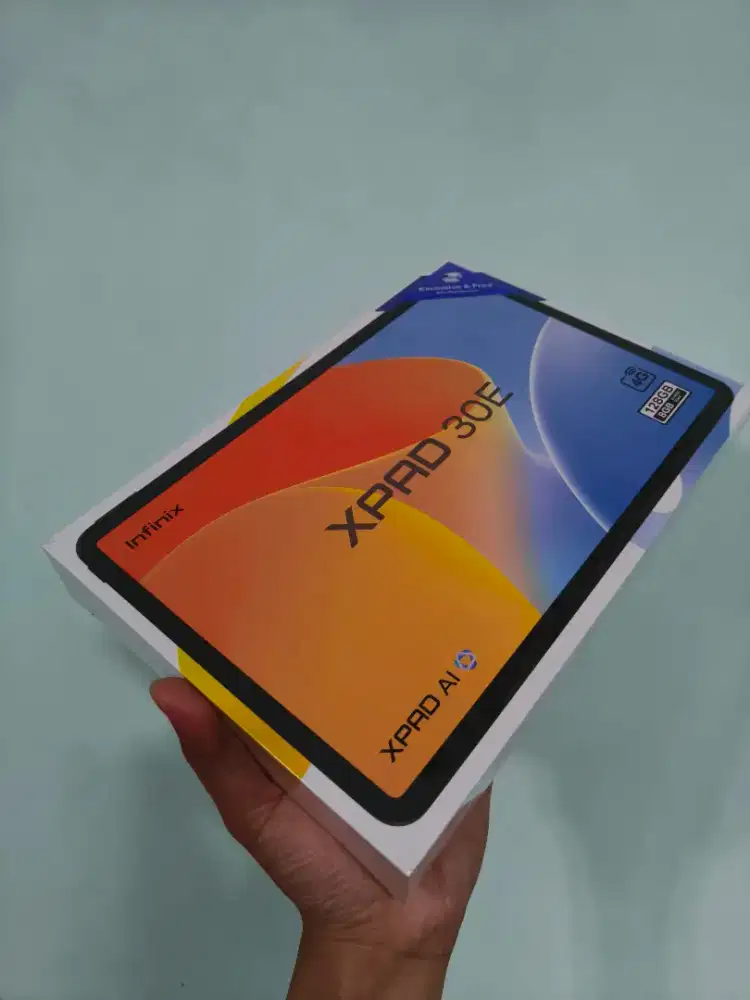 Infinix Xpad 30e 4/128 new (bisa kartu SIM)