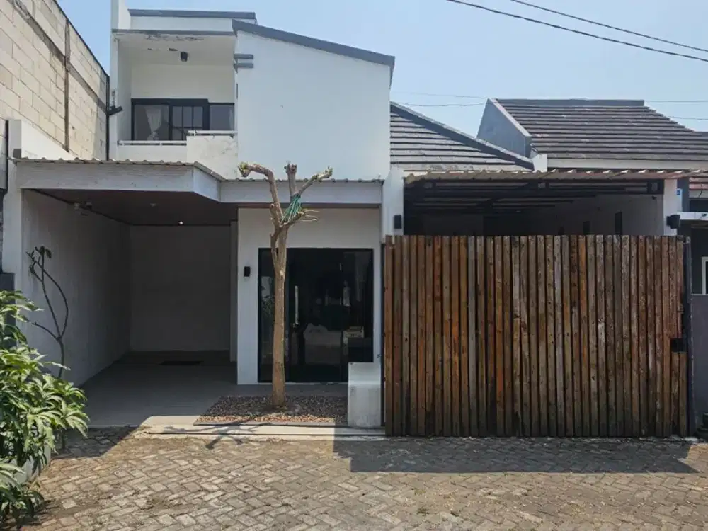 Rumah bagus 2 lantai di perumahan arya mukti pedurungan